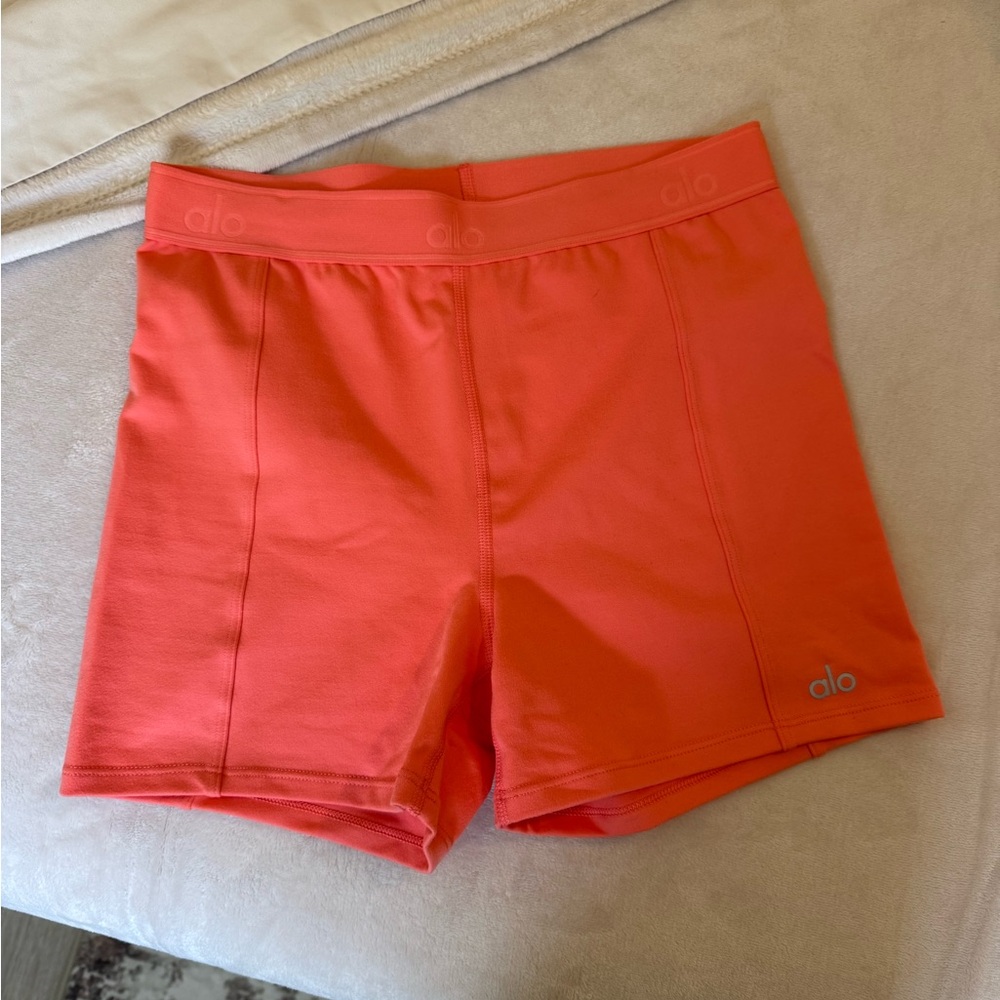 ALO Yoga Coral Athletic Shorts